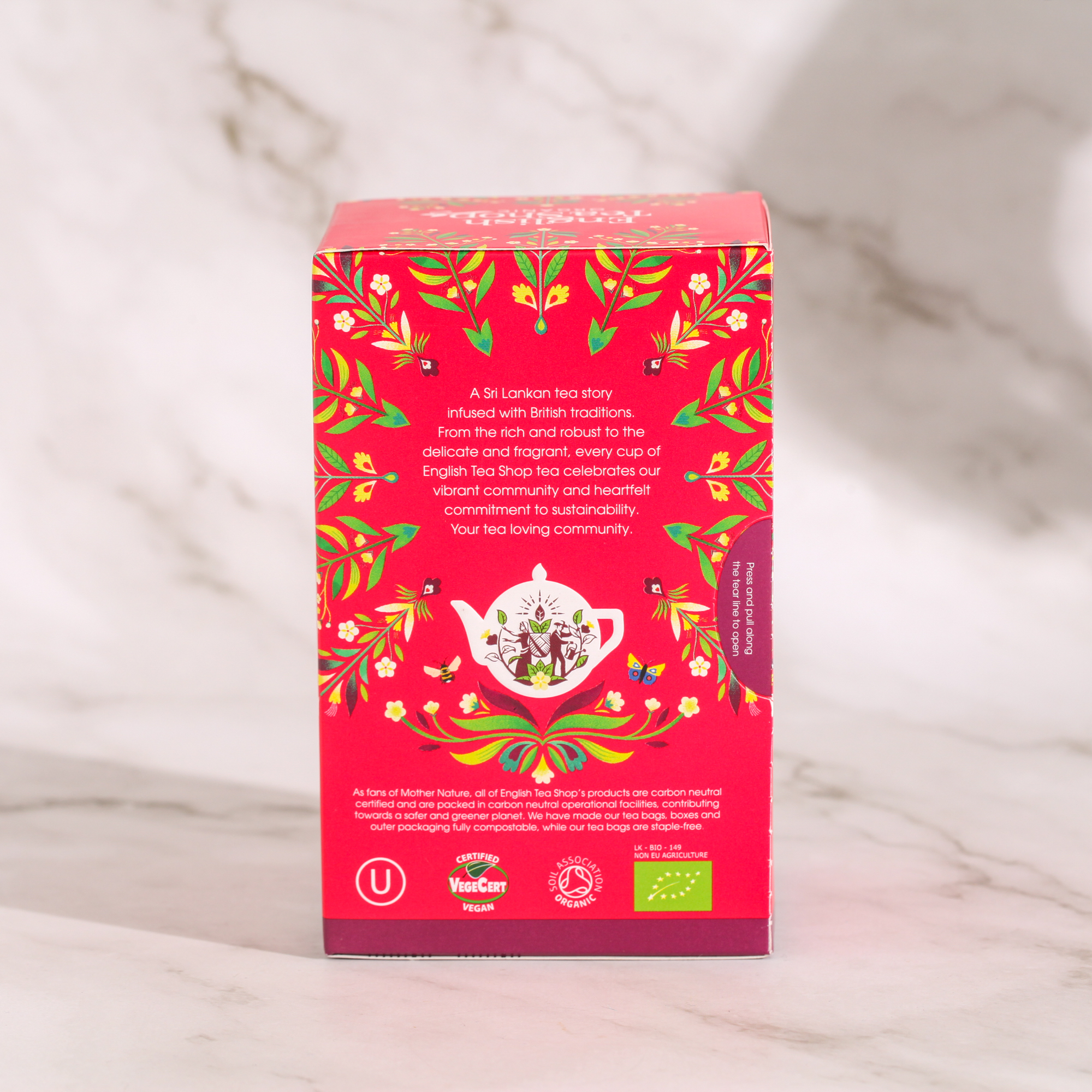 Organic English Breakfast Tea - English Tea Shop